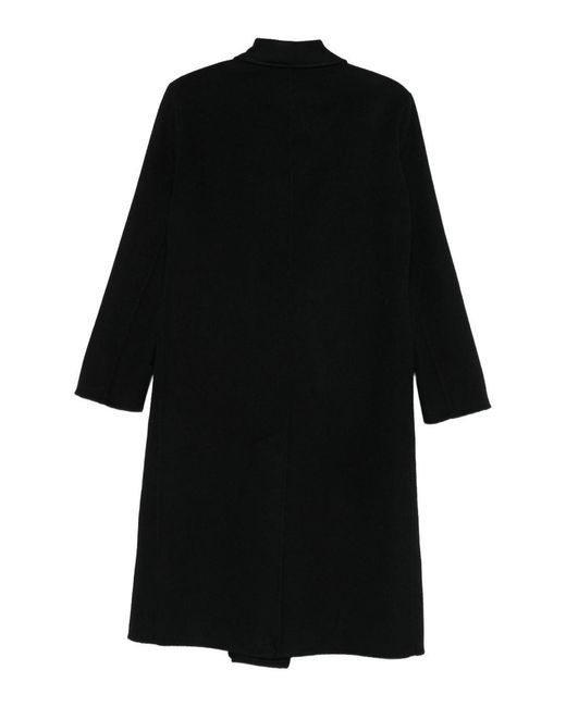 Paltò Black Arianna Wool Coat