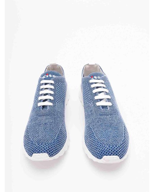 Kiton Blue Fits Sneakers for men
