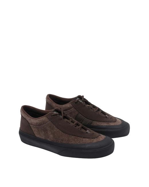 Stone Island Brown Logo Sneakers for men