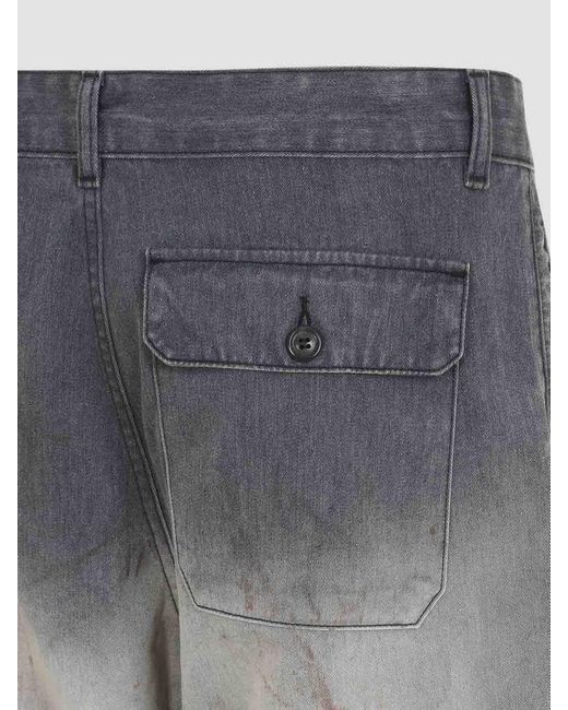 Our Legacy Gray Rig Chino Octo Wash for men