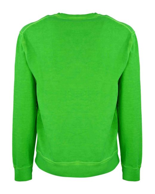 DSquared² Green Icon Crewneck Sweatshirt for men
