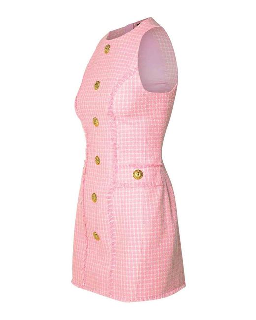 Balmain Midi Pink Dress