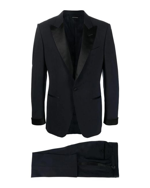 Tom Ford Black Suit for men