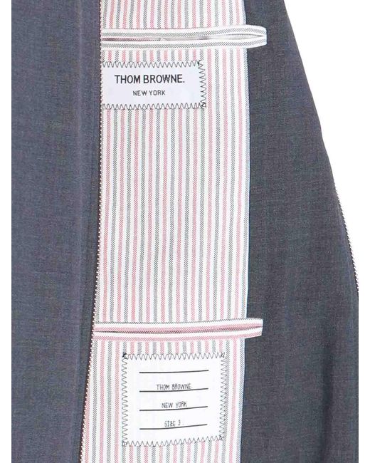 Thom Browne Blue Bomber for men