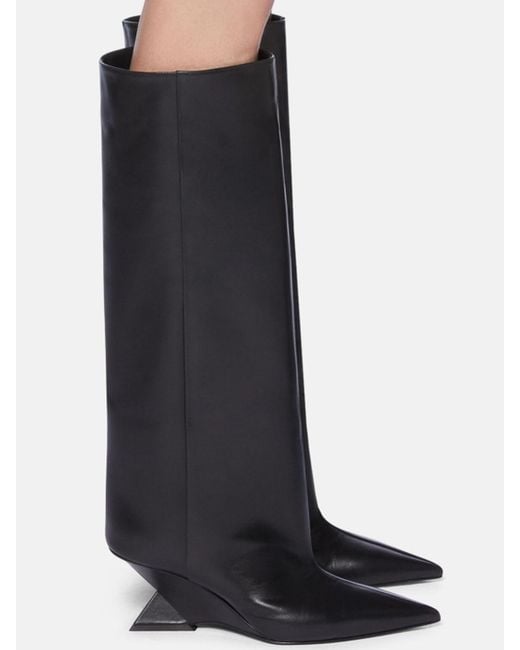 The Attico Black Boots