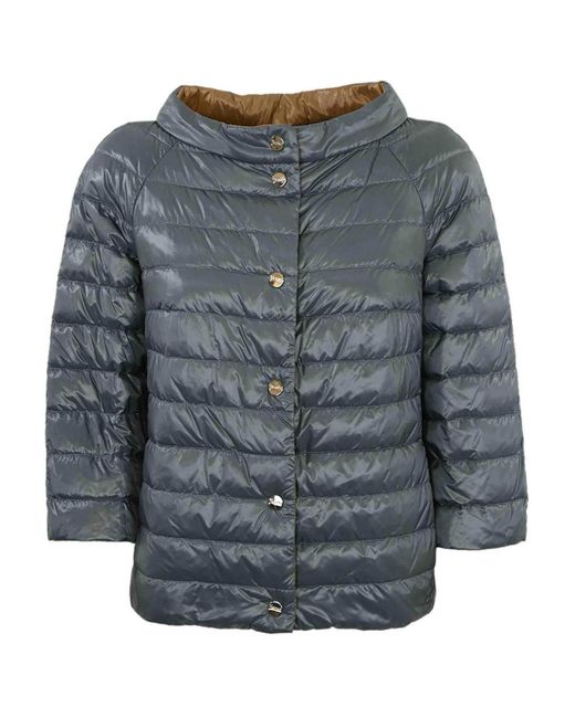 Herno Gray Reversible Down Jacket