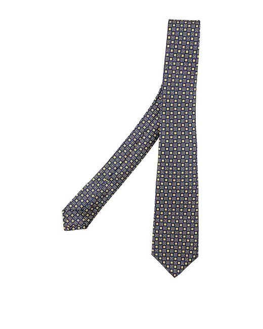 Kiton Blue Necktie for men