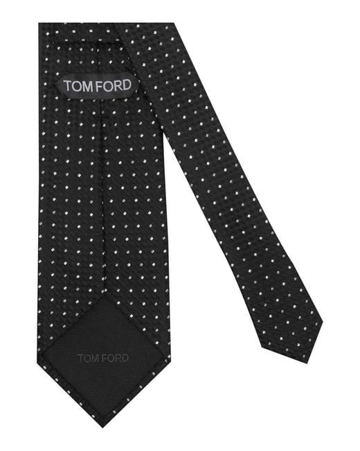 Tom Ford Black Dots Tie for men