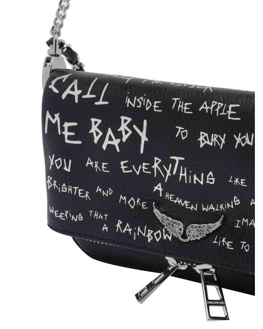 Zadig & Voltaire Black Magnetic Closure