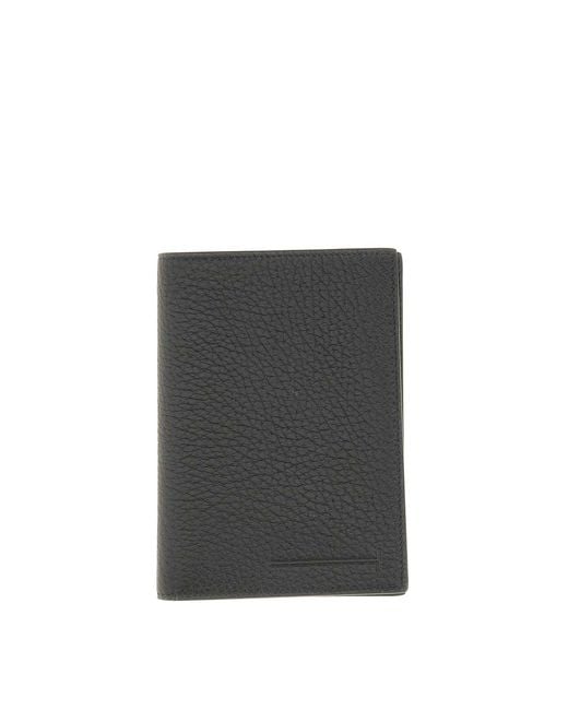 Tom Ford Black Leaher Card Holder for men