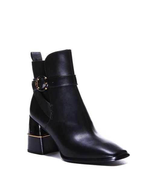 Tory Burch Black Heeled Boots
