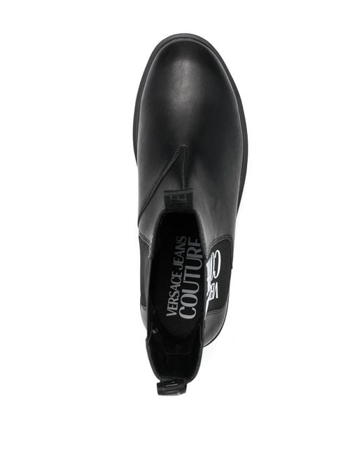 Versace Jeans Couture Black 'chelsea' Boots for men
