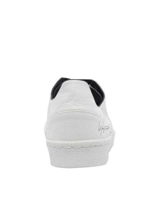 Y-3 White Superstar Sneakers for men