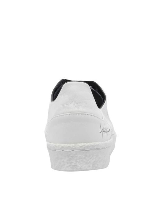 Y-3 White Superstar Sneakers for men