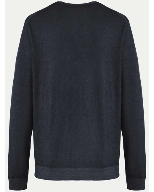 Malo Blue Crew Neck for men