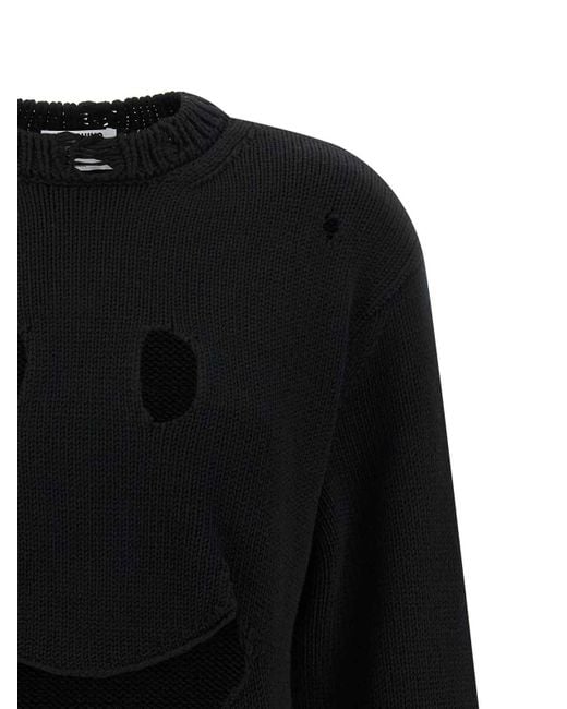 Moschino Black Couture Sweater