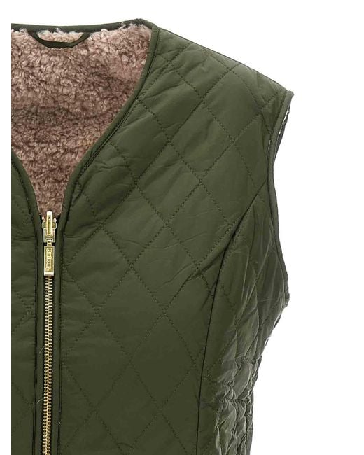 Barbour outlet green vest