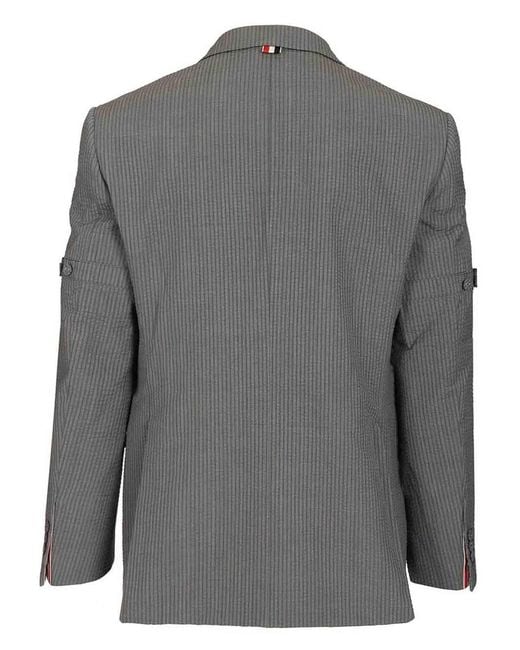 Thom Browne Gray Blazer for men