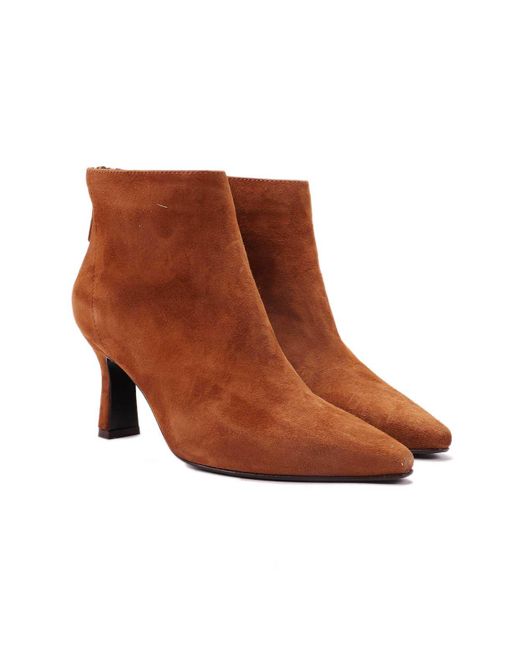 The Seller Brown Suede Ankle Boot