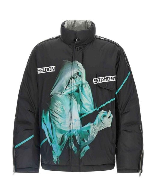 Undercover Black 'Uc2E4204' Down Jacket for men