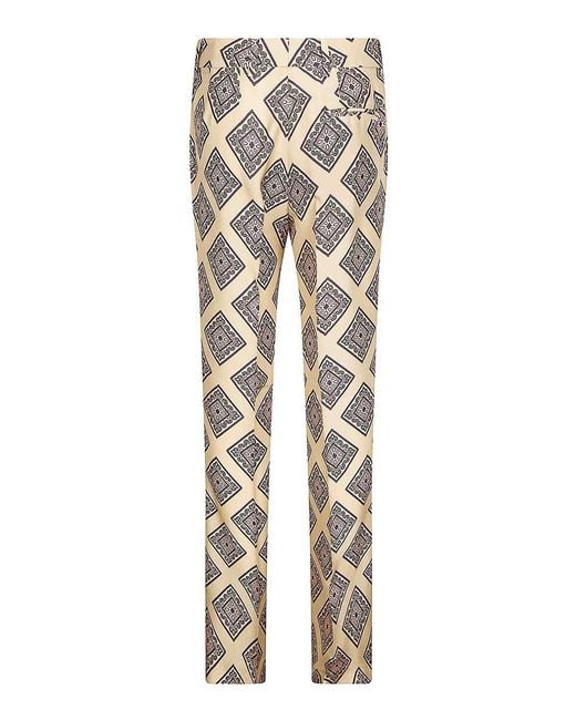 Alberto Biani Natural Trousers