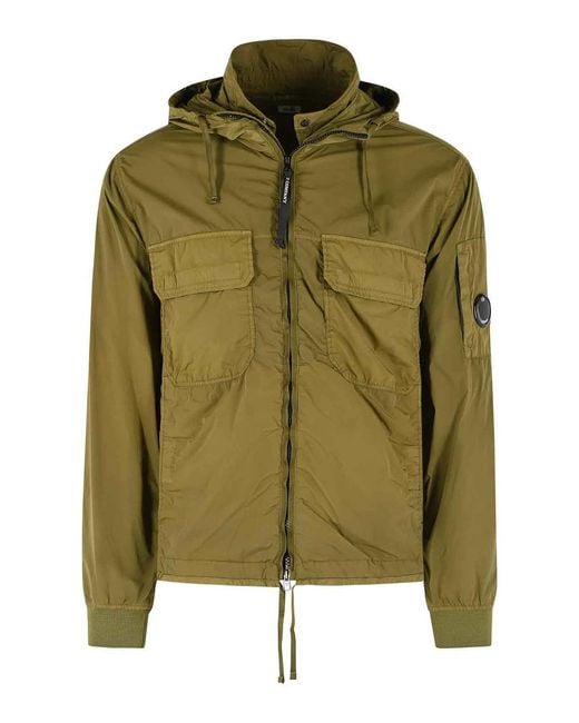 C P Company Green Polyamide Blend Jacket for men