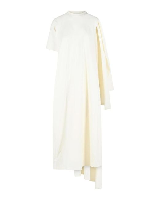 Coperni White Viscose Blend Dress