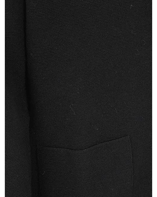 FILIPPO DE LAURENTIIS Black Single Breasted Revers Jacket for men
