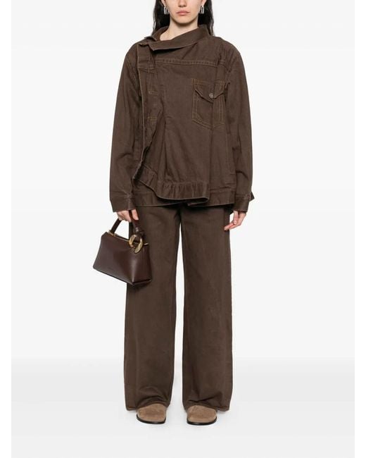 Sacai Brown Jacket