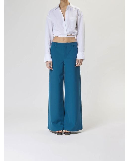 Moschino Blue Wide Pants