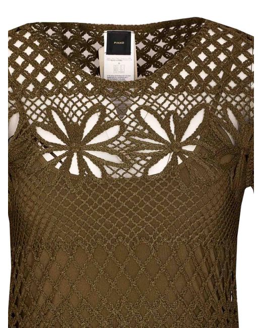 Pinko Natural Long Dress