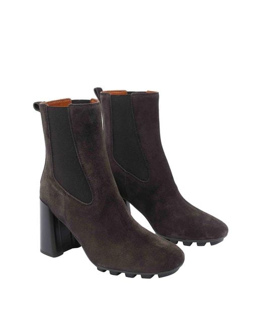 Hogan Black Pump Booties