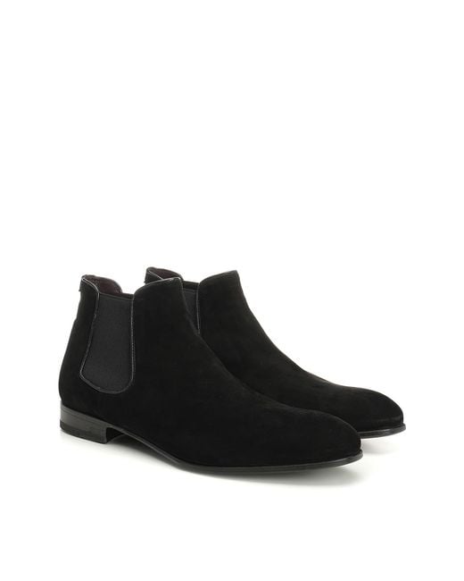 Lidfort Black Chelsea Boot for men