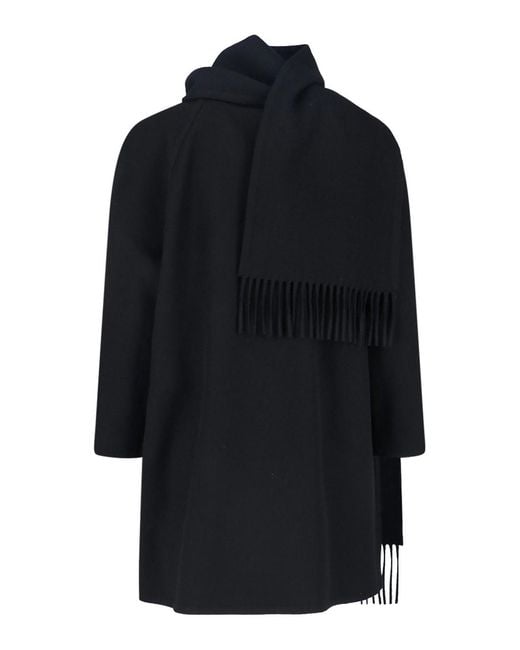 Balenciaga Blue Cashmere Coat