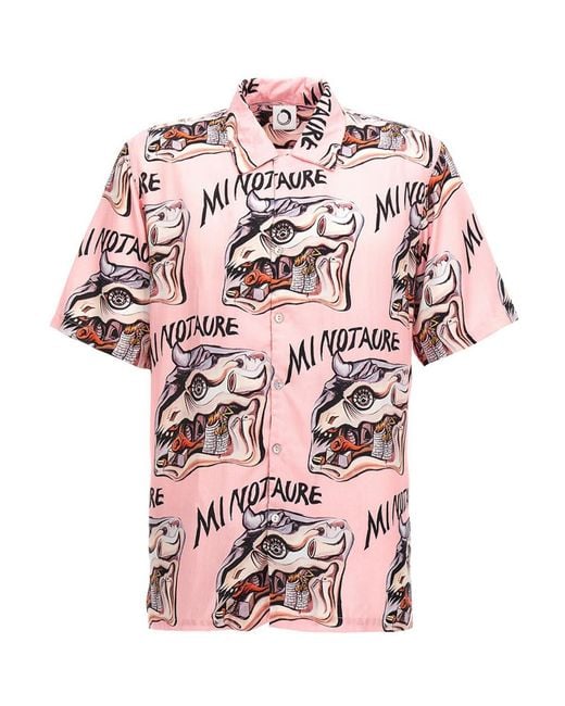 Endless Joy Pink Minotaur Shirt for men