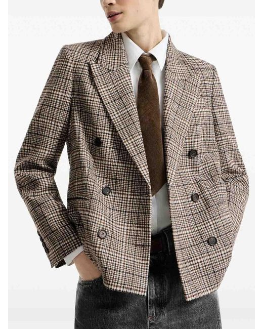 Brunello Cucinelli Brown Suit-Type Jacket
