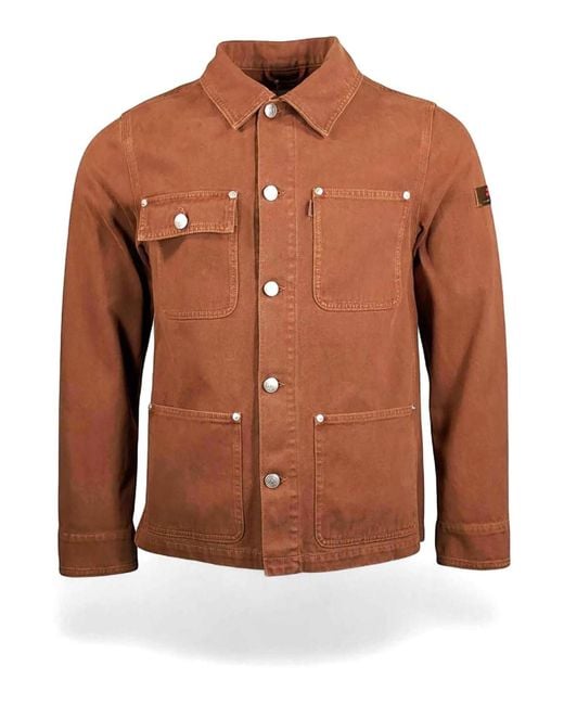 Peuterey Brown Jackets for men