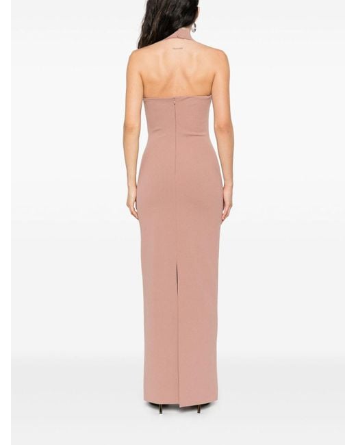 Solace London White Ilona Maxi Dress