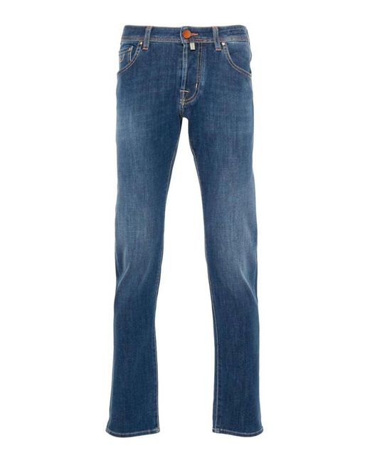 Jacob Cohen Blue Nick Super Slim Denim Jeans for men