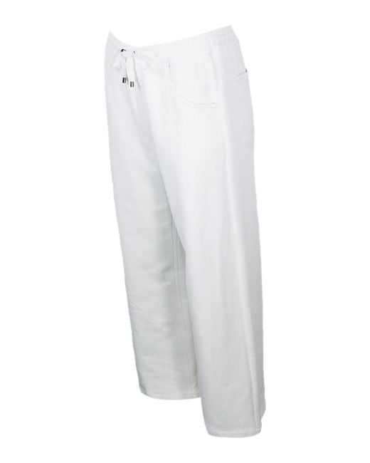Lorena Antoniazzi White Trousers