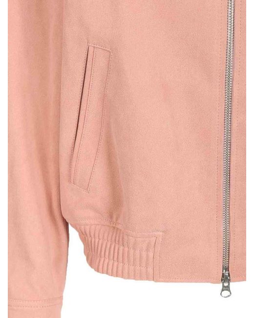 DUNST Pink Jacket With Collar
