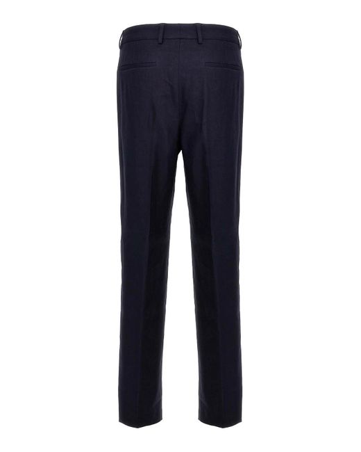 Brunello Cucinelli Blue Casual Trousers for men