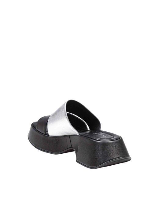 Vic Matié Black Mini Yoko Sandal