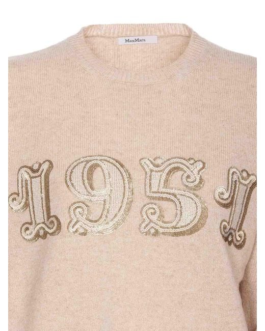 Max Mara Natural Plata Sweater