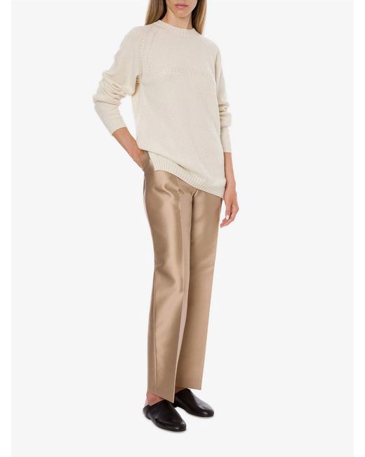 Alberta Ferretti White Sweater