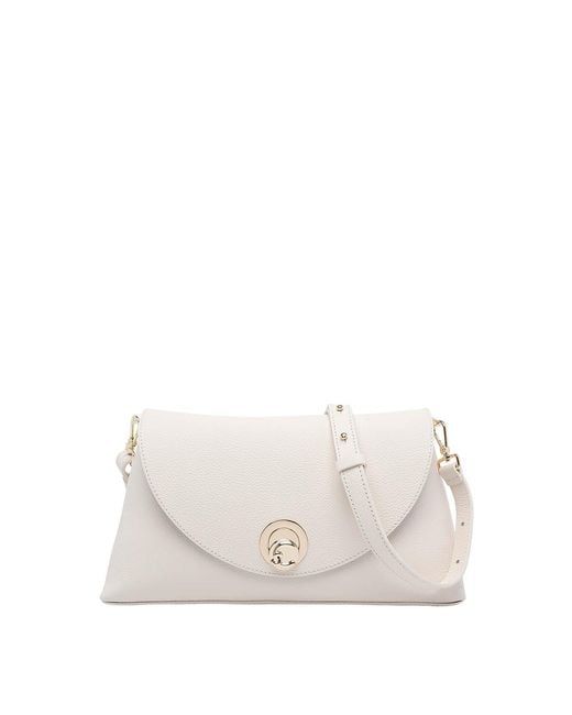 Coccinelle White Nikla Shoulder Bag Small