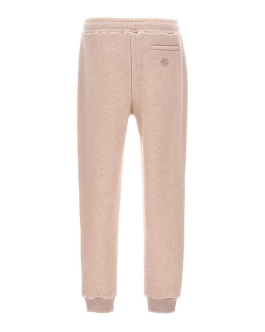 Etro Natural Wool Joggers for men