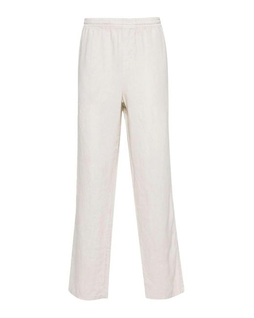 Aspesi White Ventura Trousers for men