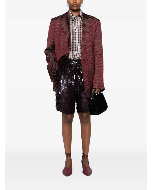 Dries Van Noten Purple Bafya 2350 Wwjacket
