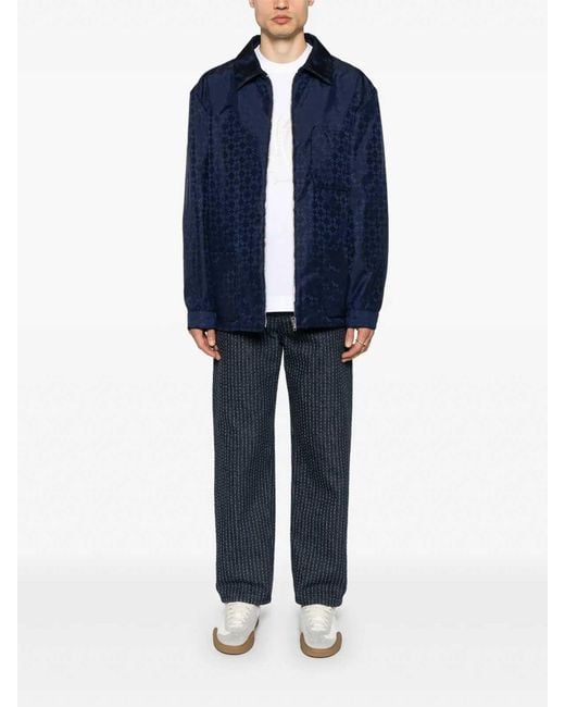 Givenchy Blue Overshirt for men